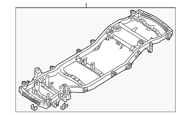 62000-3E260 Деталь FRAME ASSY