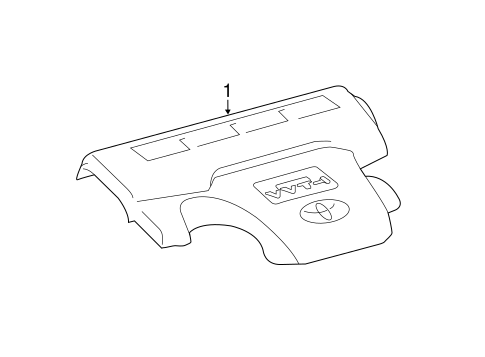 RAV4 ENGINE APPEARANCE COVER