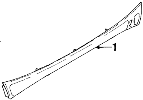 Escort REAR REFLECTOR