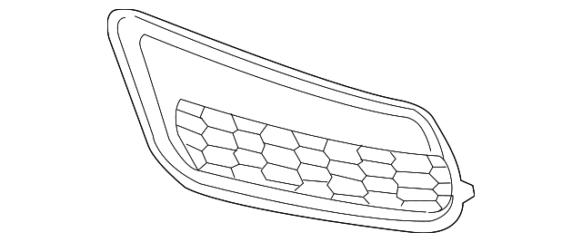 51-11-7-845-542 Деталь LOWER GRILLE