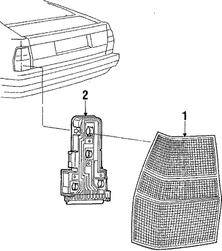 Coupe TAIL LAMPS