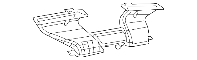 5108263AC Деталь DEFROSTER DUCT