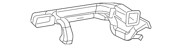 68109869AB Деталь UPPER DUCT, RIGHT