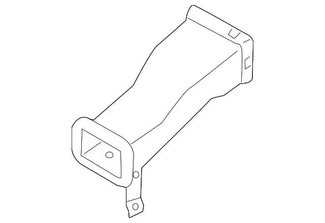 97010-3R000 Деталь REAR DUCT