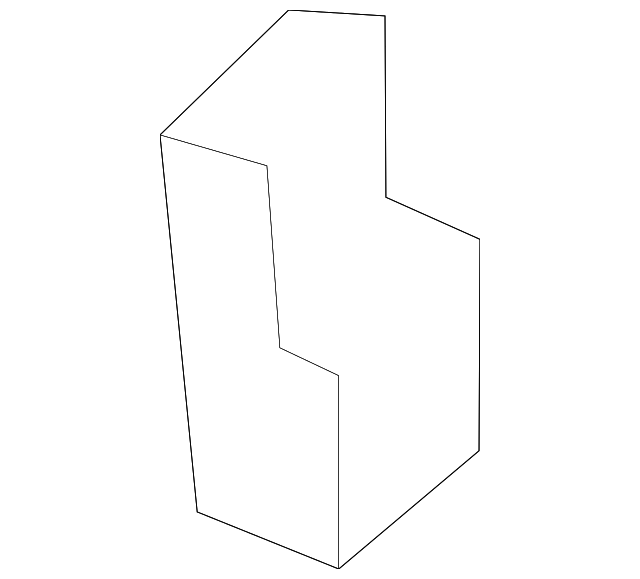94515298 Деталь DOOR GLASS NUT, RIGHT