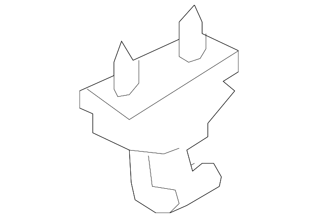 8U0857562DK1 Деталь BRACKET, LEFT