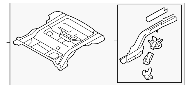 AL8Z-7811215-A Деталь FLOOR PAN ASSY