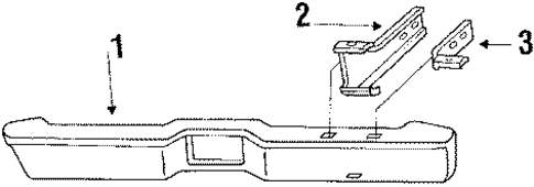 F-250 BUMPER ASSEMBLY - REAR 2