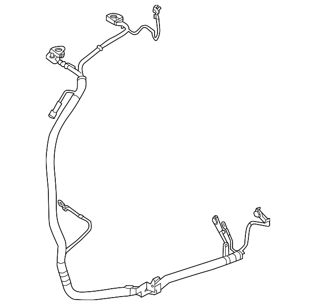 6L3Z-14300-BA Деталь POSITIVE CABLE