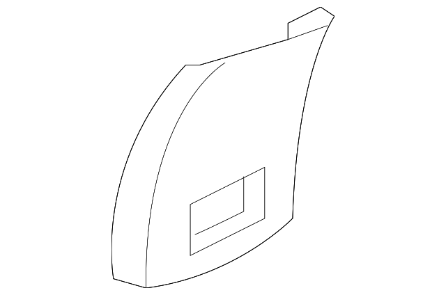 8011A169XA Деталь REAR PANEL