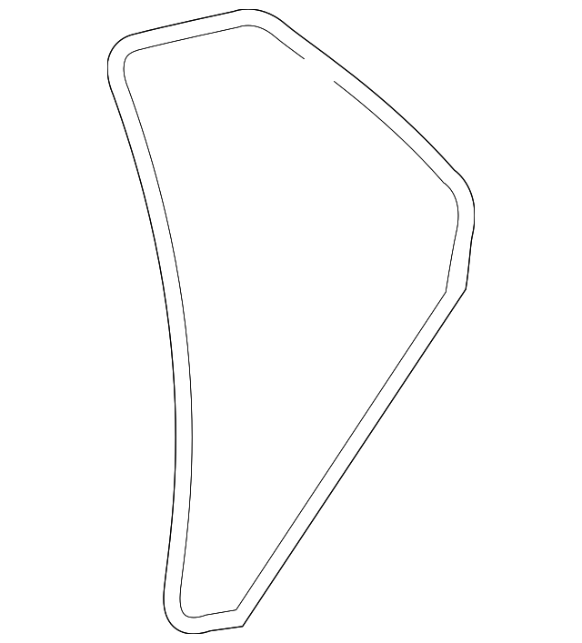 4894985AC Деталь DOOR W'STRIP, LEFT