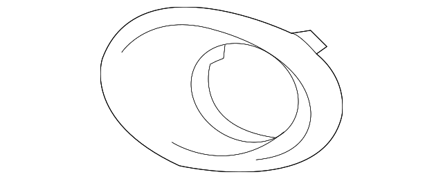 53113-75030 Деталь FOG LAMP BEZEL, LEFT