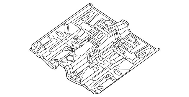 6111186Z10 Деталь FLOOR PAN