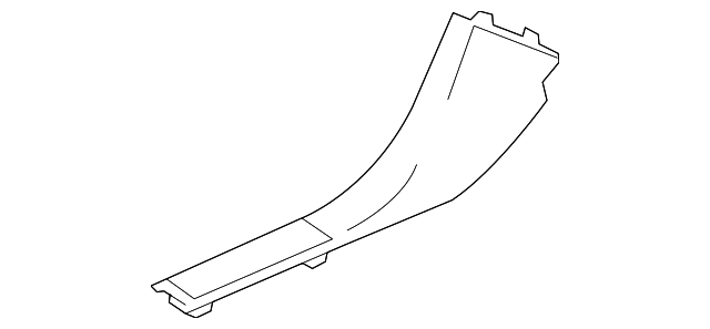 7618078J00 Деталь REAR SILL PLATE, LEFT