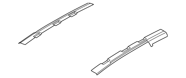10245546 Деталь OUTER RAIL, RIGHT