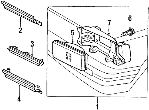 Cressida HEADLAMP COMPONENTS