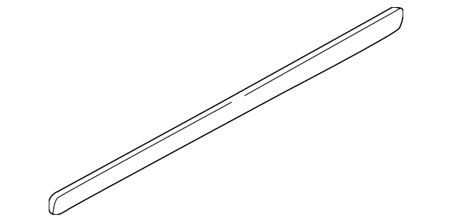 1J4-853-515-G-GRU Деталь BODY SIDE MLDG, LEFT