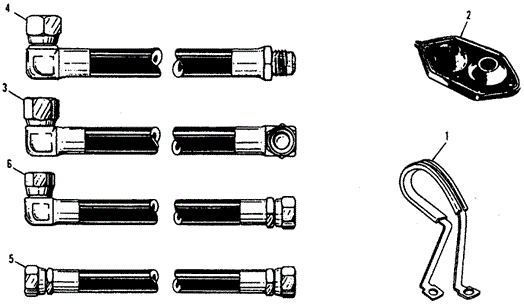 BODY / AIR CONDITIONING/A/C HOSE (TYPE-1) for 1976 Honda CIVIC COUPE #1