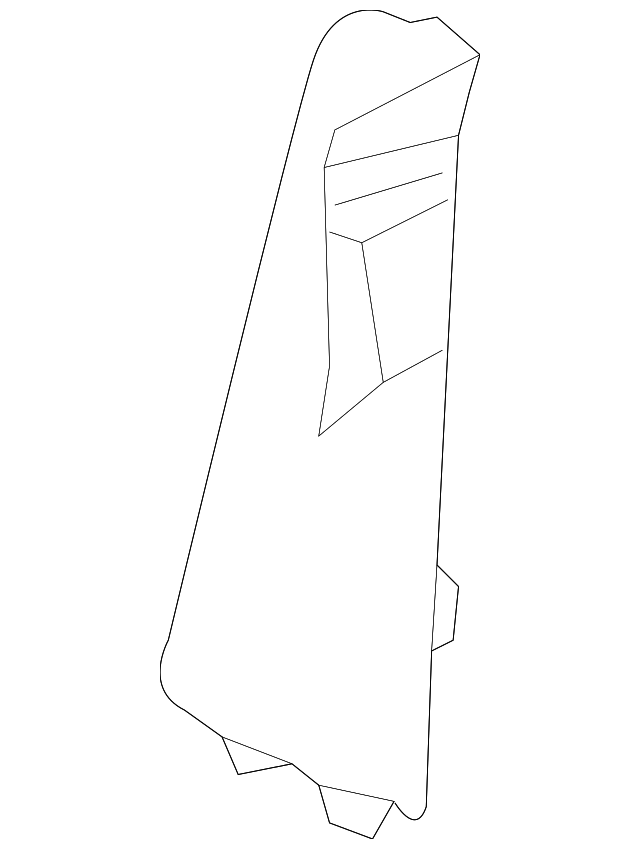 64745-74020-C0 Деталь LAMP COVER, RIGHT