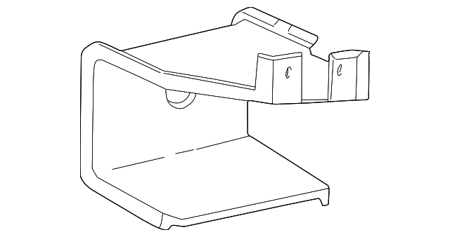 F87Z15266DA Деталь FOG LAMP BRACKET, LEFT