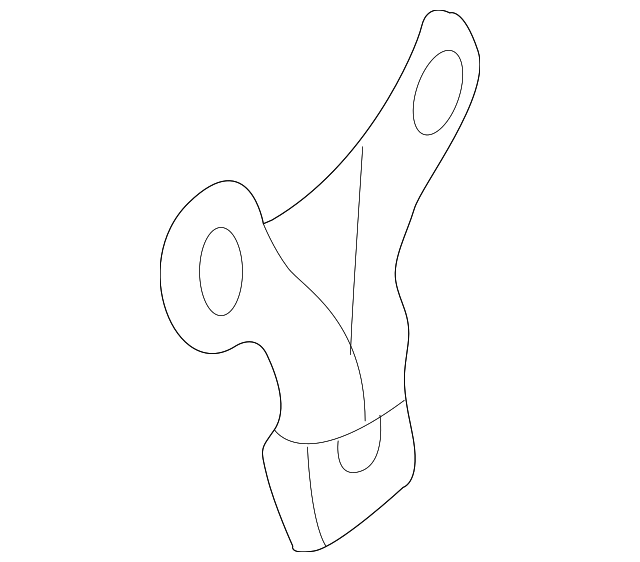 MR439649 Деталь BRACKET, LEFT