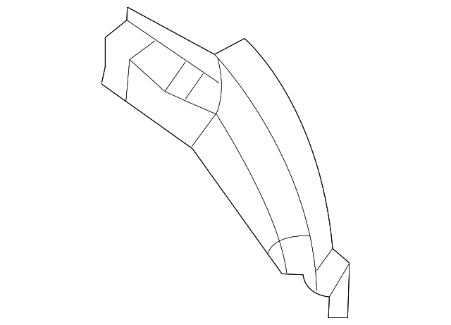 MR592675 Деталь LAMP HOUSING, LEFT