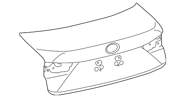 6440153311 TRUNK LID