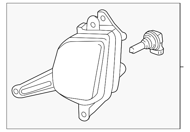92202-A9010 Деталь FOG LAMP ASSY, RIGHT