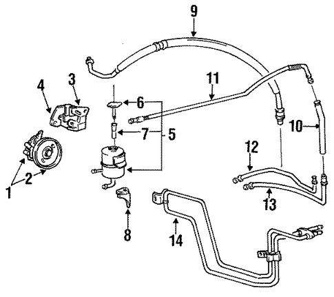 Elantra PUMP & HOSES