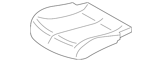 52108052988 Деталь CUSHION COVER, RIGHT