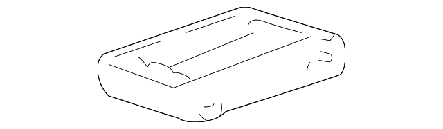 12454840 Деталь ARMREST BASE