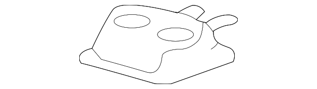 12457974 Деталь CUP HOLDER
