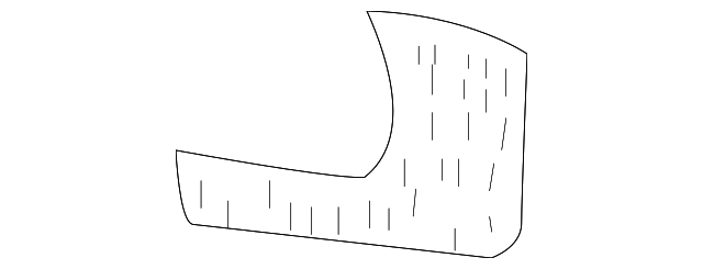 16817643 REAR COVER, LEFT