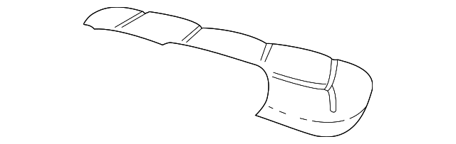 12459508 Деталь SEAT CUSHION PAD