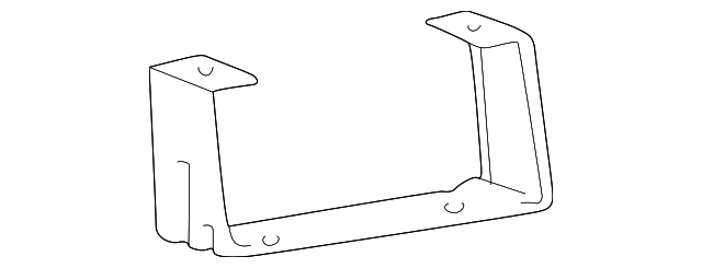 84631-38000 Деталь CONSOLE FRONT BRACKET