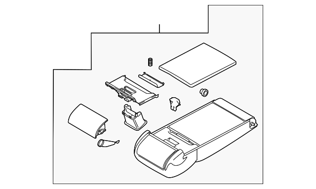 52-20-7-118-958 ARMREST ASSY