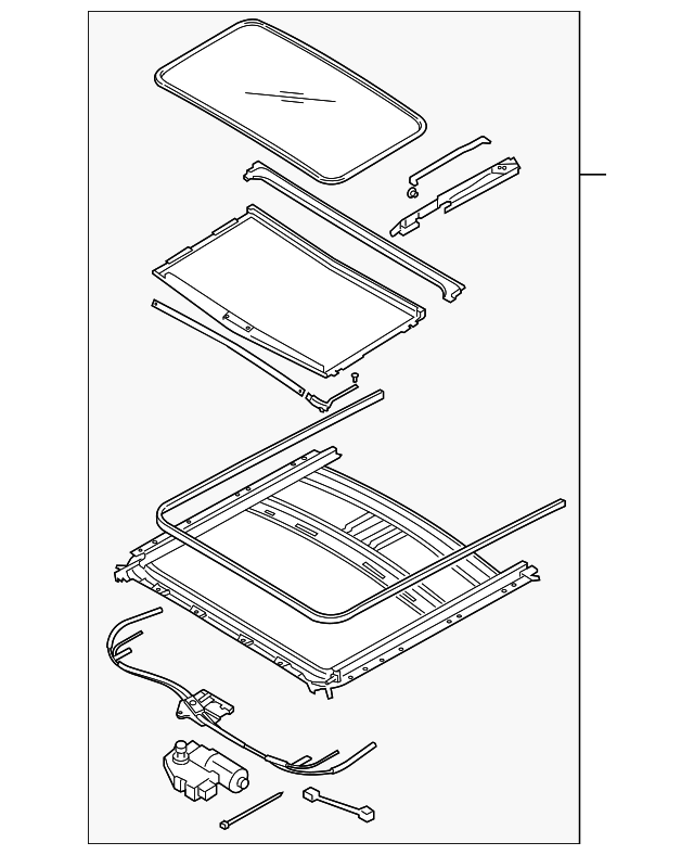 81600-3F001NF SUNROOF ASSY