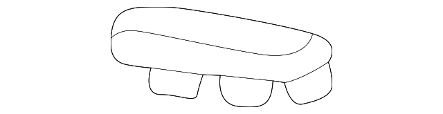 F57Z10047A62B Деталь CENTER COVER