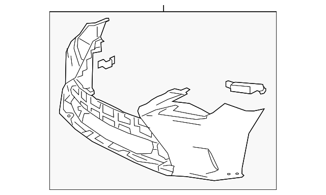 52119-24959 Деталь BUMPER COVER