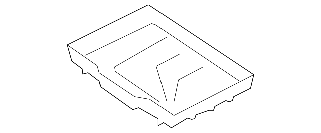 3C2Z-10732-AA Деталь BATTERY TRAY