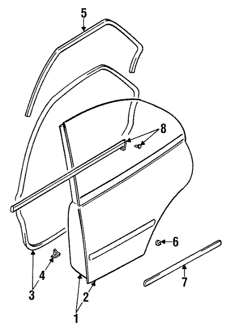 Mirage DOOR & COMPONENTS