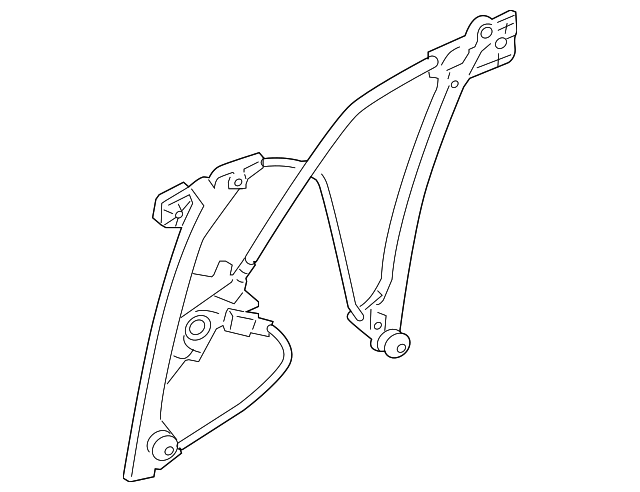 80721-JF00A Деталь WINDOW REGULATOR, LEFT