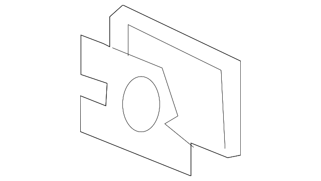 25746732 Деталь ABSORBER, RIGHT