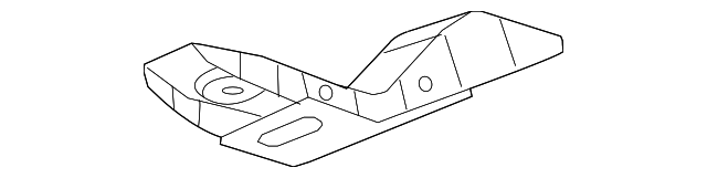 22798982 REAR BRACKET, LEFT