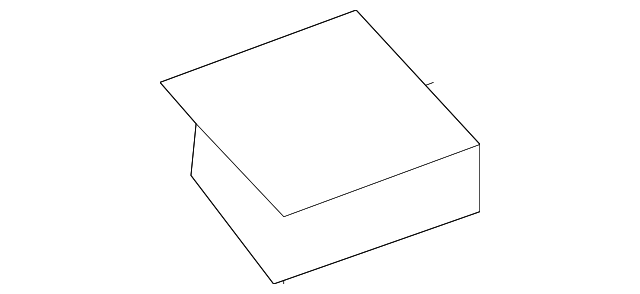 166-698-08-25 TRIM PAD, RIGHT