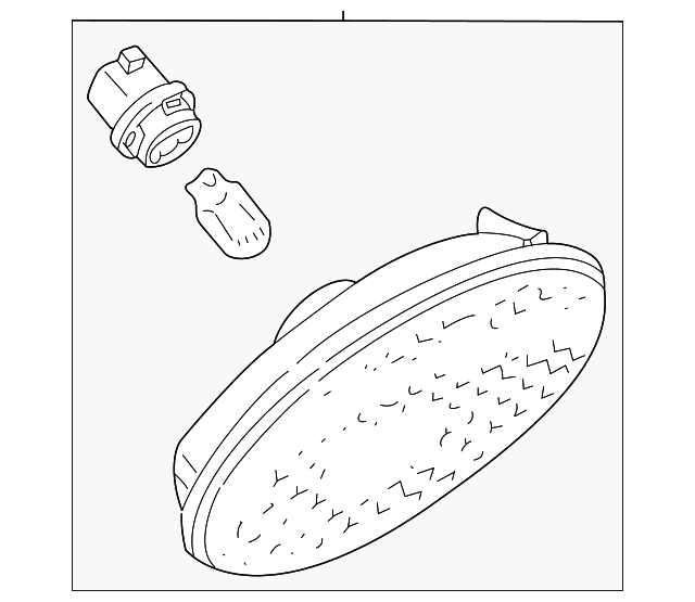 EF91-51-120 Деталь REPEATER LAMP, LEFT