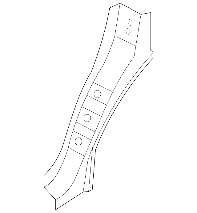 5313A649 Деталь FRONT PILLAR, LEFT
