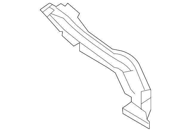 5314A362 Деталь PILLAR REINF, RIGHT