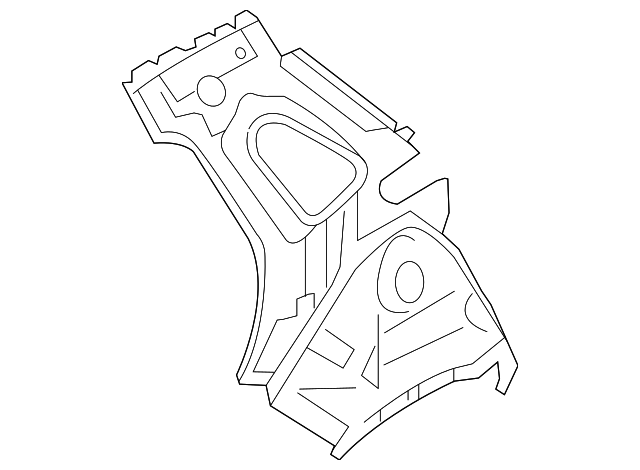 5301G472 Деталь INNER PANEL, RIGHT