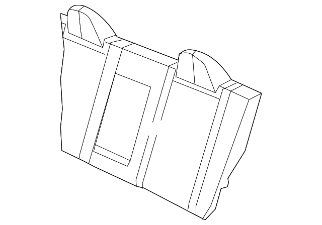 1RX18XDVAA Деталь SEAT BACK COVER